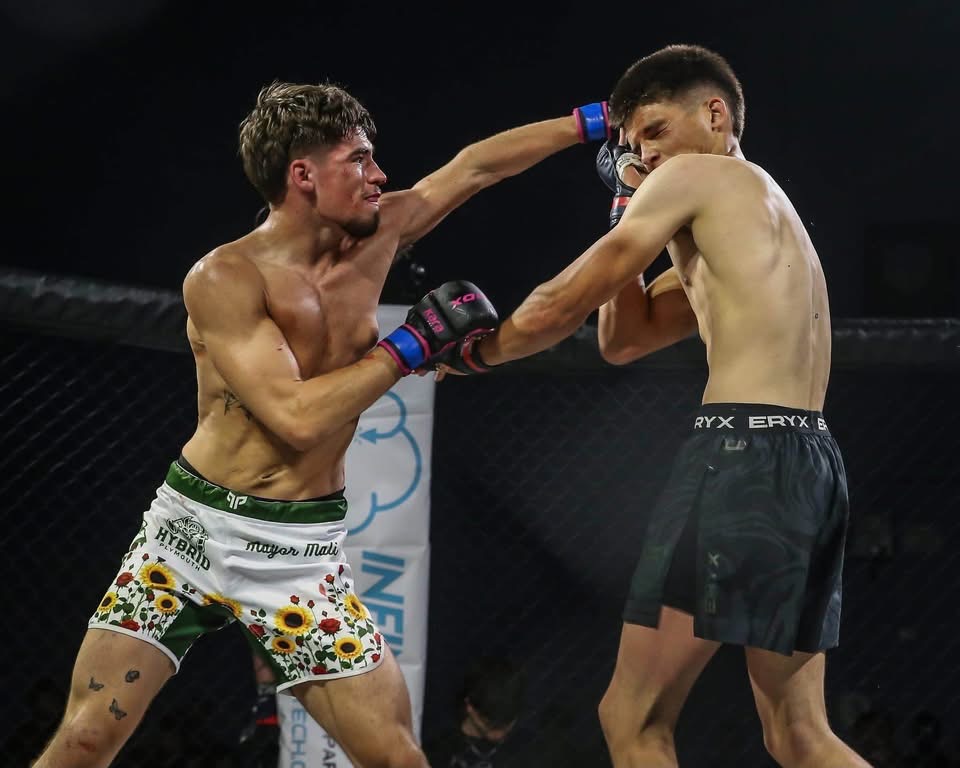 MMA Fighter Malachi action shot